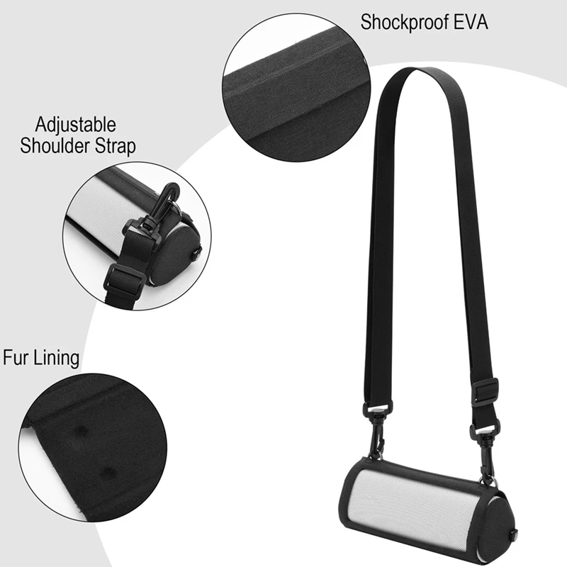 Чехол для динамика Bluetooth Sonos Roam и SL защитный чехол из ЭВА с плечевым ремнем