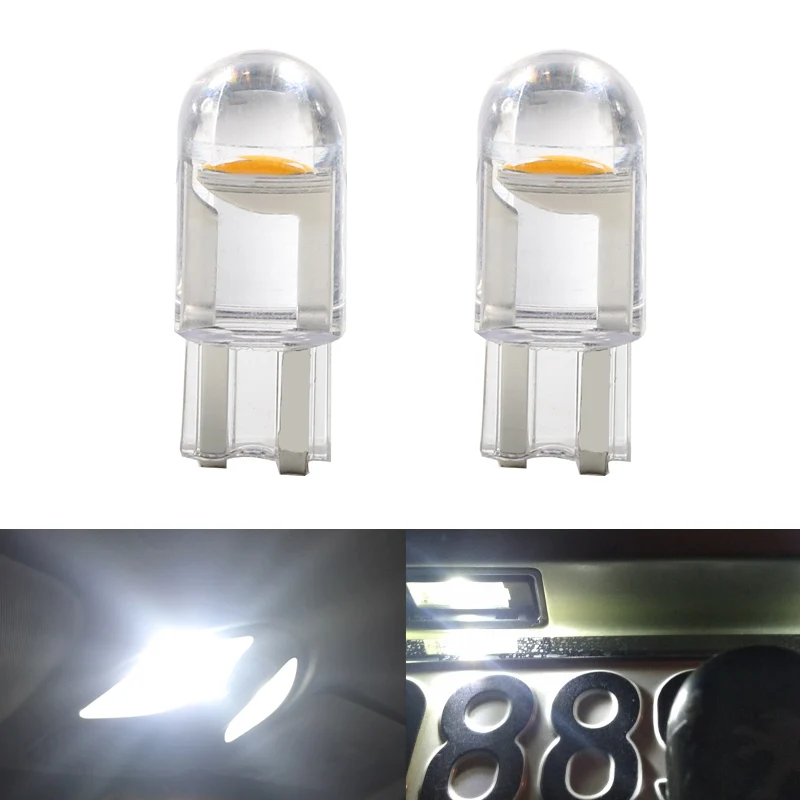

2 шт. W5W 168 194 T10 стеклянная оболочка Cob LED авто Zubehör 3000K Bernstein Weiß блузка голубая росль лайзер платформа светодиодная купольная лампа
