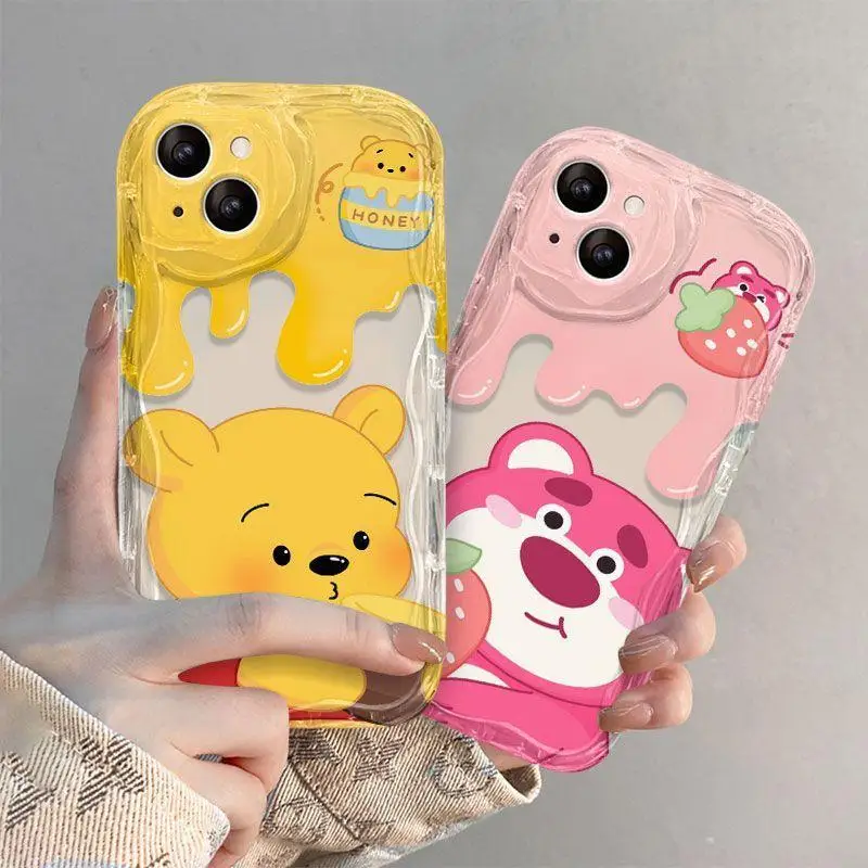 Чехол с изображением Disney Винни-Пуха для Redmi Note 13 Pro 12 4G Plus 12S 11S 10S 11 10 8 9 Max 13C 12C 9C A1