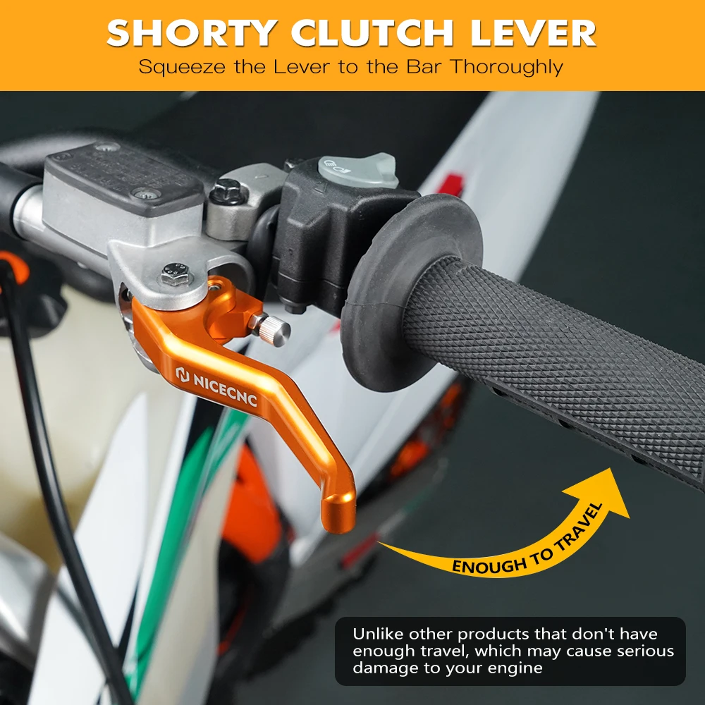 Для KTM EXC 300 2023 маленький рычаг сцепления 250 SX XC XCW XCF XCFW TPI шесть дней 2006-2023 SX250 SXF350 500