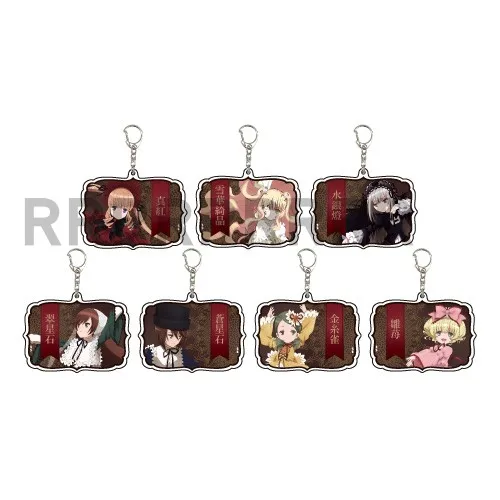 

Аниме Rozen Maiden Kanaria Souseiseki Shinku Hinaichigo Suiseiseki, брелок для куклы из акриловой искусственной кожи для подарка