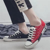 color matching canvas shoes men comfortable breathable sneakers design casual women flats sports shoes couple vulcanized shoes