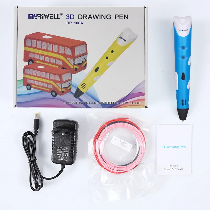 Ручка для 3d-печати 12 В карандаш 3d-ручка рисования ручка Stift ABS/PLA Филамент детей