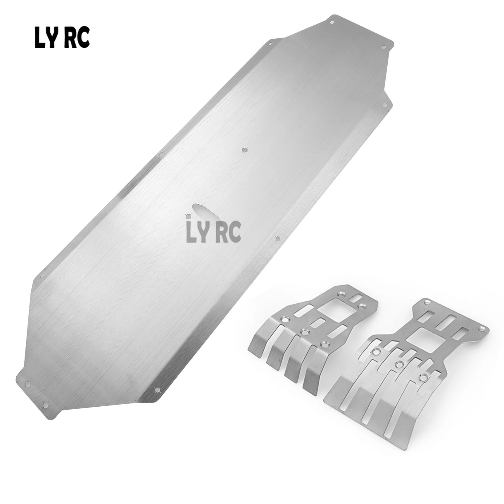 

3 шт., защитная противоскользящая пластина из нержавеющей стали для Arrma 1/7 Mojave