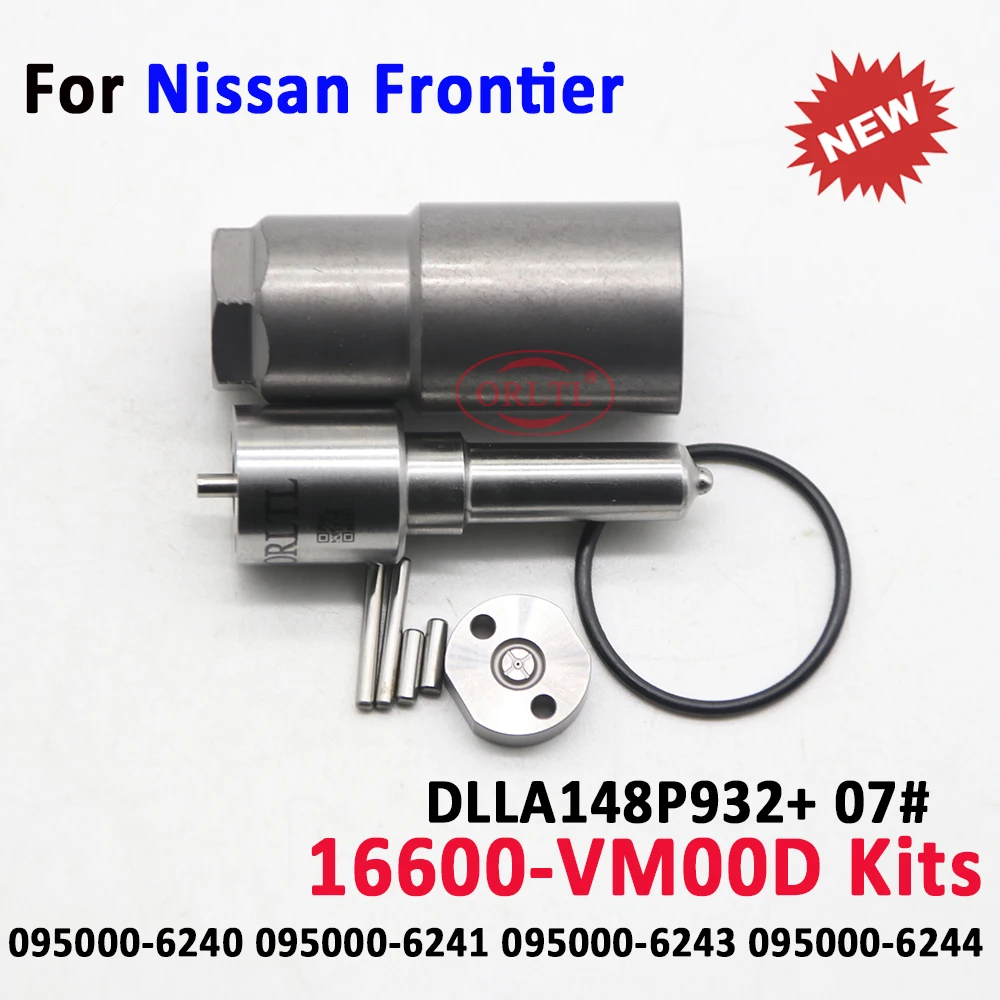 ORLTL 16600-VM00D Форсунка дизельного инжектора DLLA148P932 Топливные комплекты Клапанная