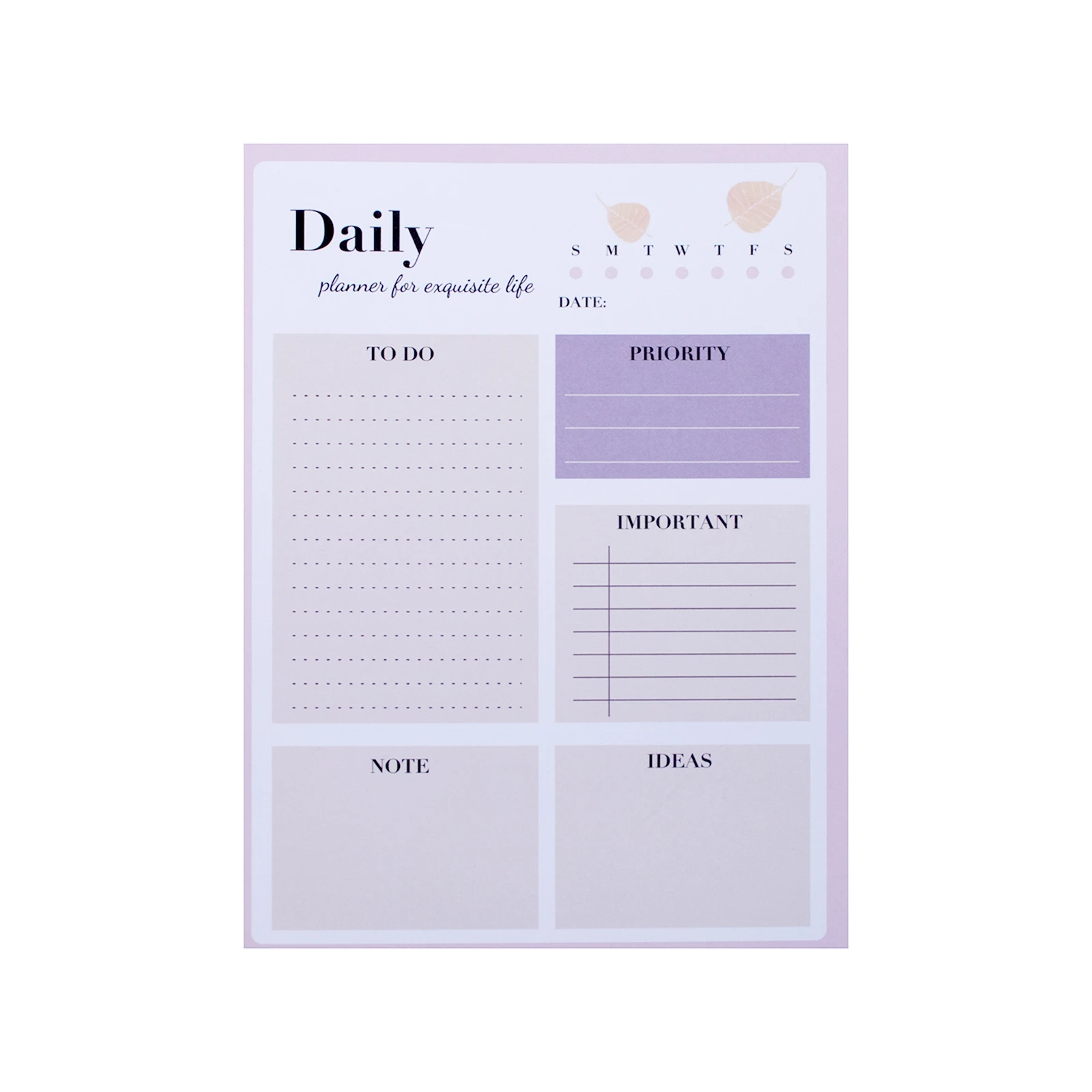 Multibey Morandi Notebook Daily Plan with Goal Breakdown To-Do List Office Accessories School Stationery Supplies Day Planner