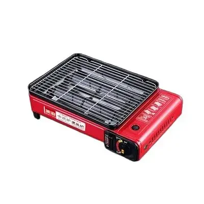 Портативный газовый гриль плита для кемпинга барбекю уличный бытовой шампуры
