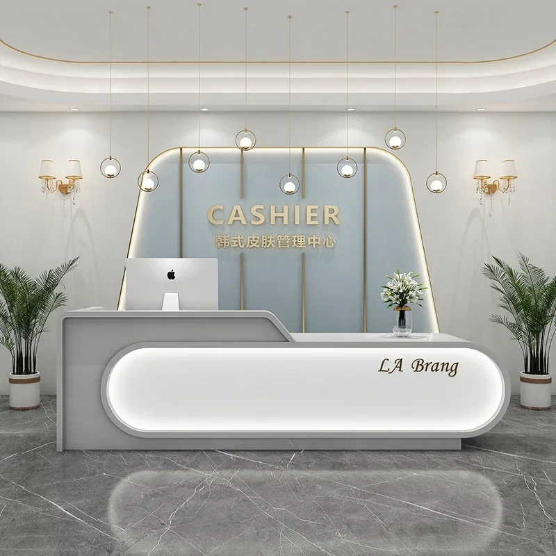 Вечерние столы для ресепшн салона красоты хранения кассового аппарата