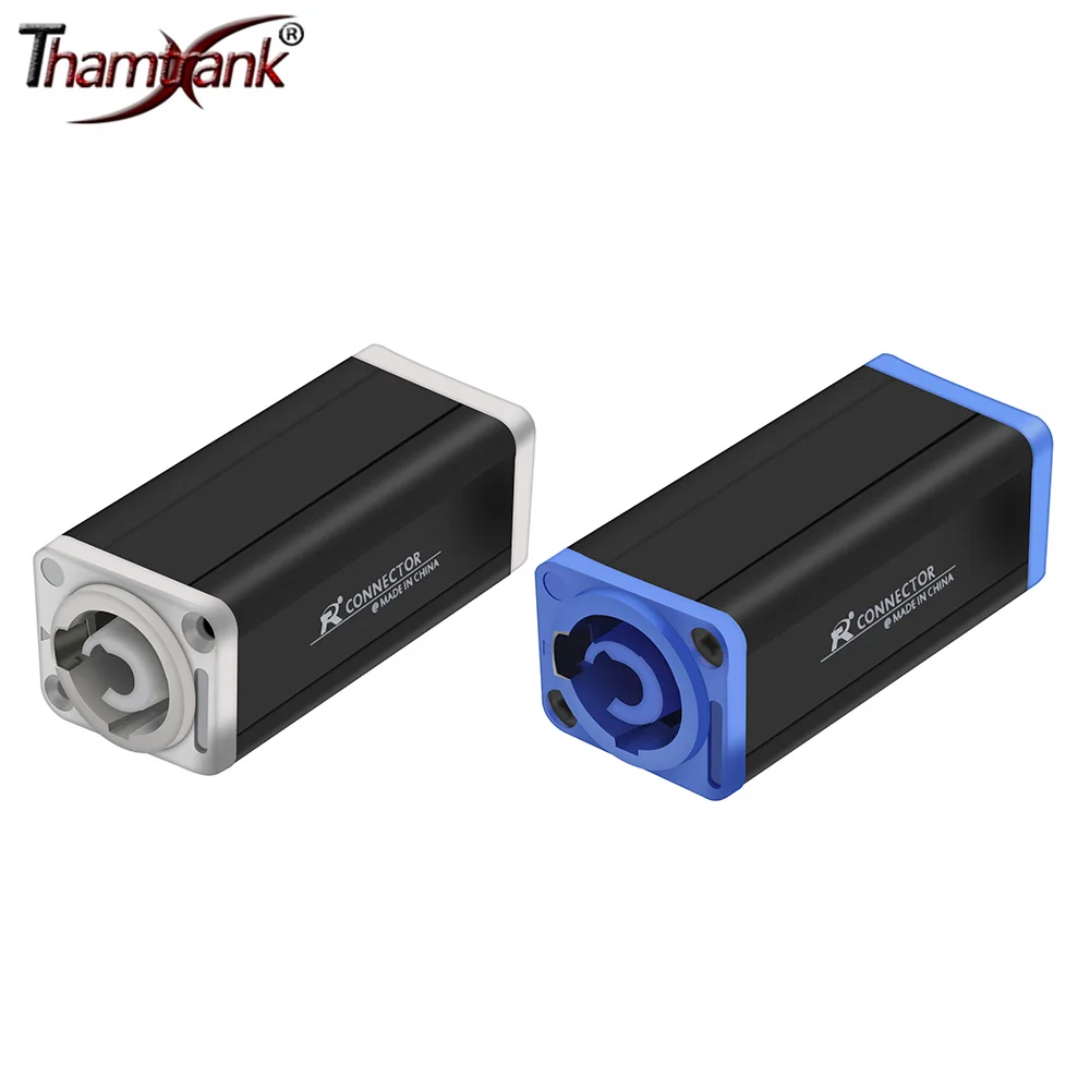 

50 шт., бесплатная доставка, 3 контакта, светодиодный адаптер переменного тока Powercon, удлинитель, разъем Speakon, крепление на панель, прямой адаптер, оптовая продажа