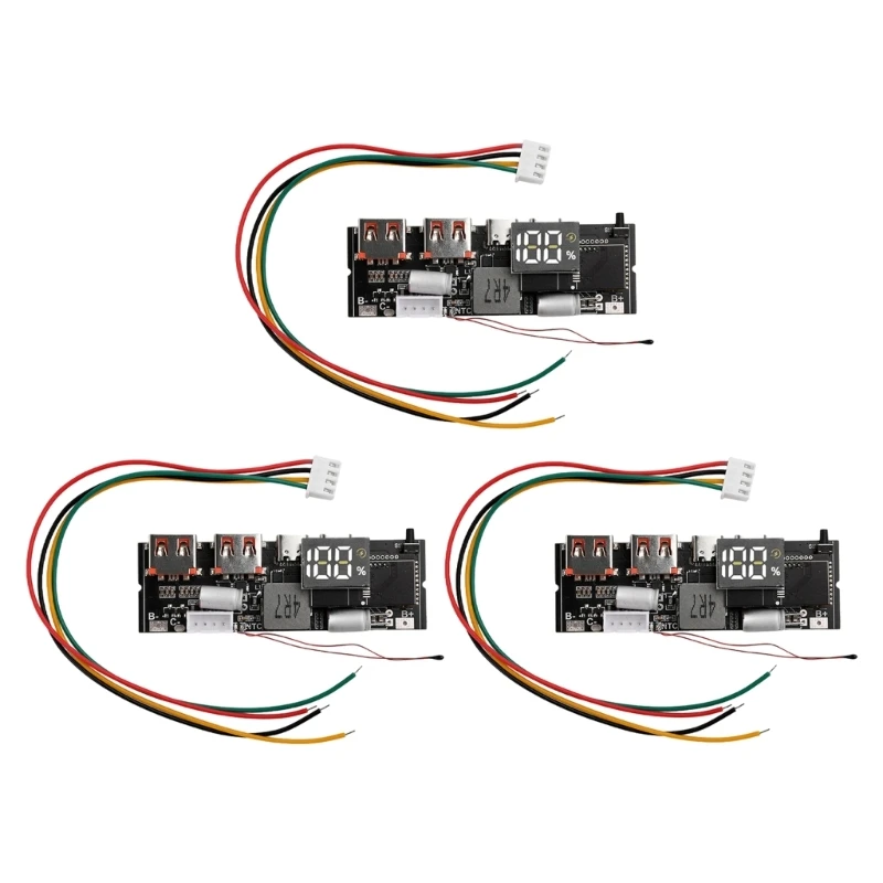 Модуль питания для мобильных устройств 3S 4S 5S с быстрой зарядкой 65 Вт 100