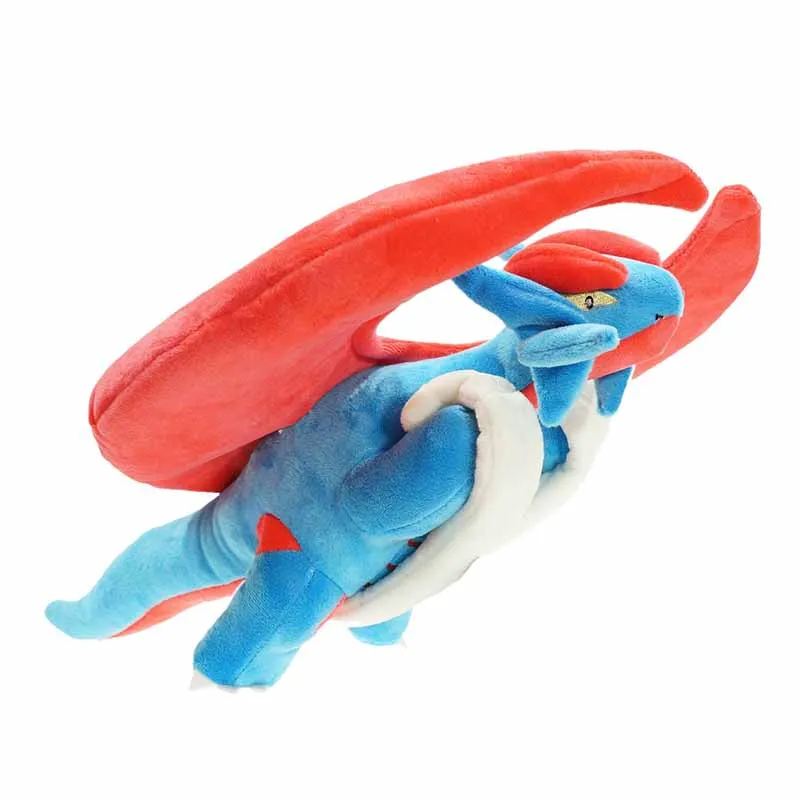 

18cm TAKARA TOMY Pokemon Salamence Plush Toy Soft Animal Pterosaur Anime Doll For Kids Holiday Gift