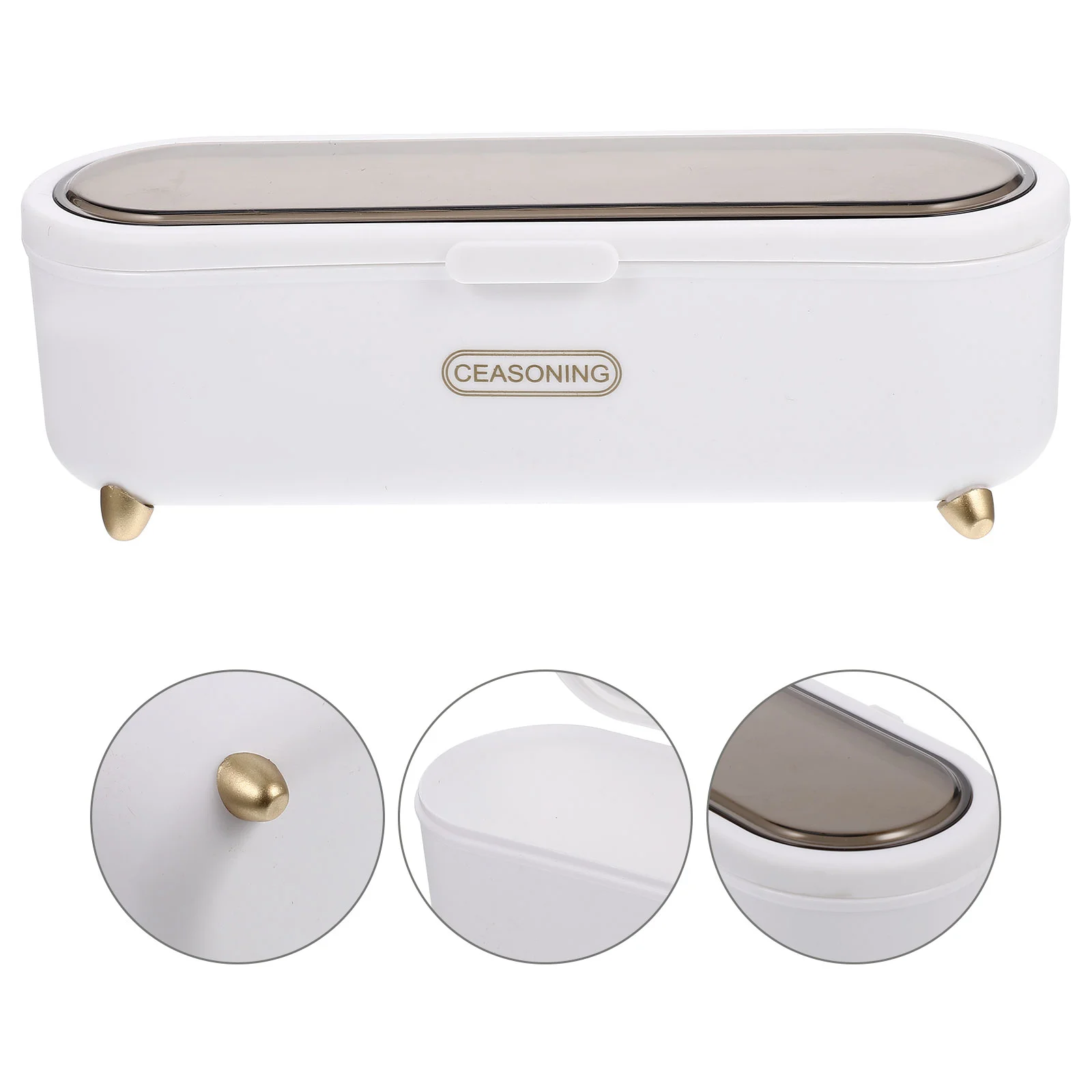 

Utensil Organizer Storage Kitchen Cutlery Flatware Holder Tray Drawer Box Silverware Plastic Case Spoon Lid Fork Bin Container