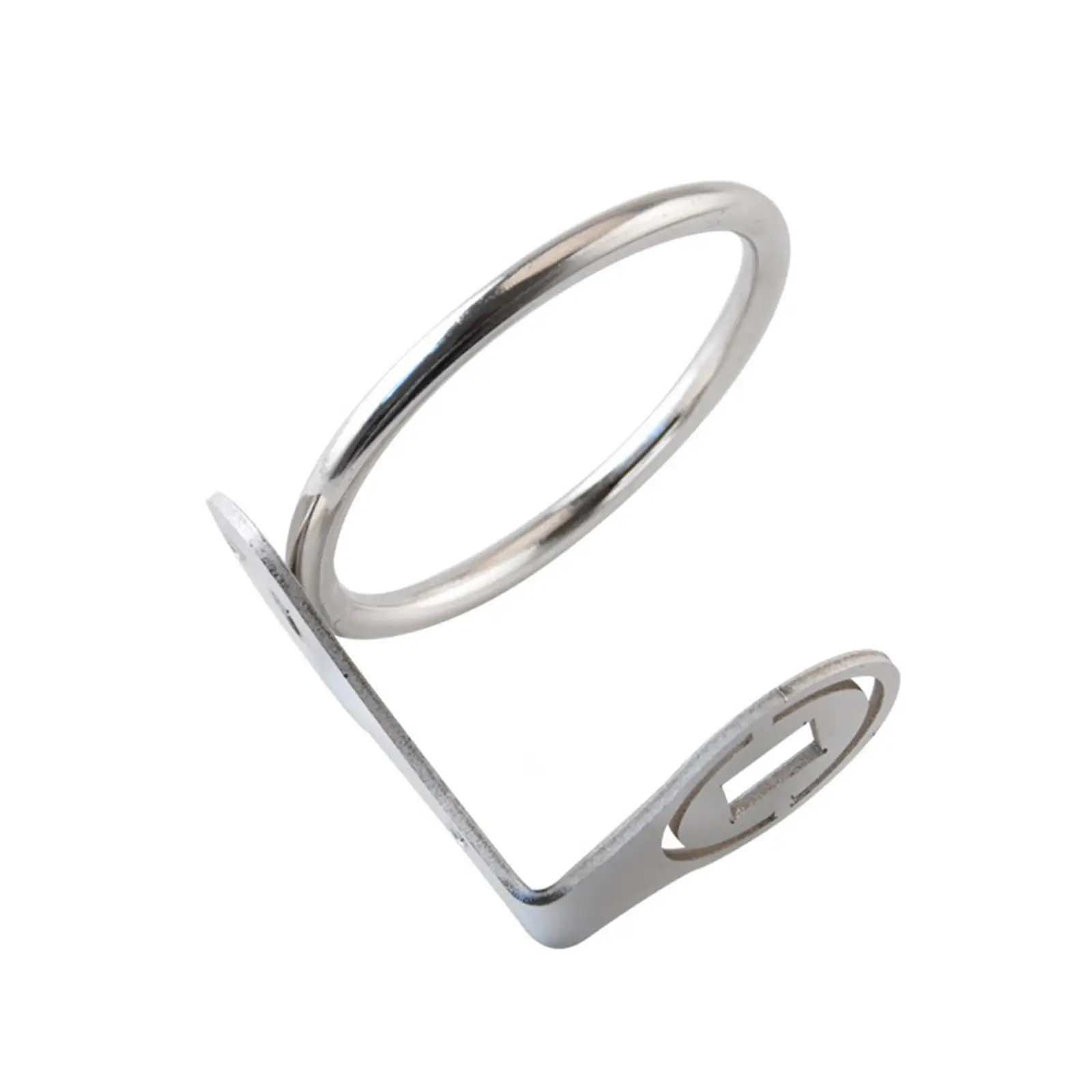 

Stainless Steel Water Bottle Bracket Mounting Hardware Replaces Boat Ring Cup Drink Holder for Trailer Auto Yacht Truck Car