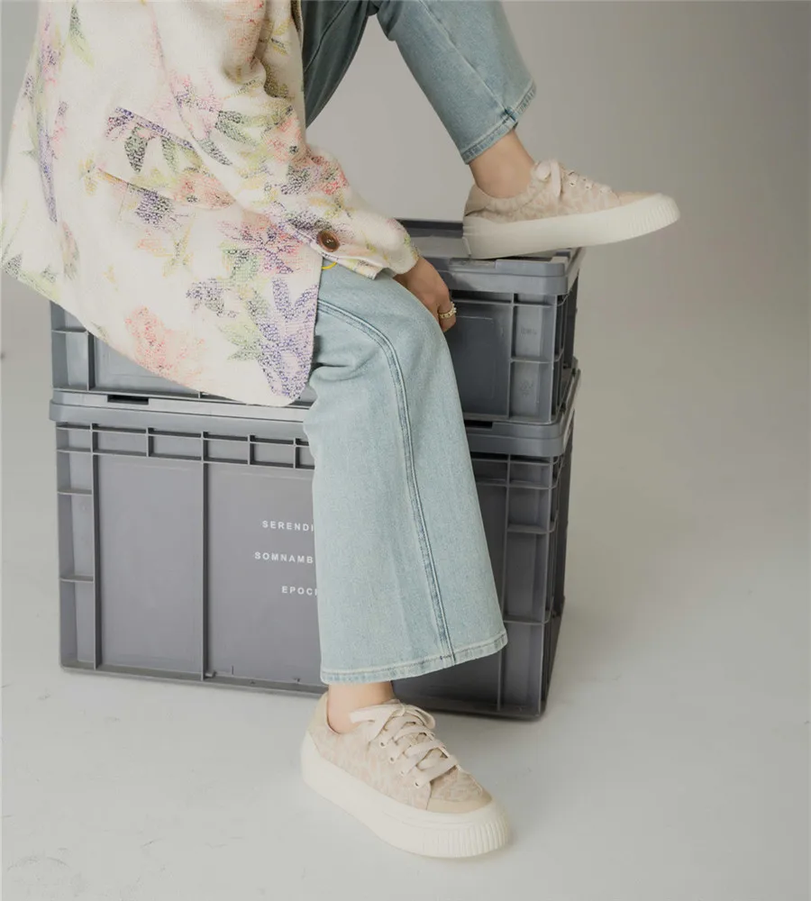 2024 модные леопардовые женские кроссовки повседневная спортивная обувь