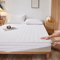 2022 new quilted cotton padded mattress cover skin friendly and breathable multiple colors good firmness and excellent qualit