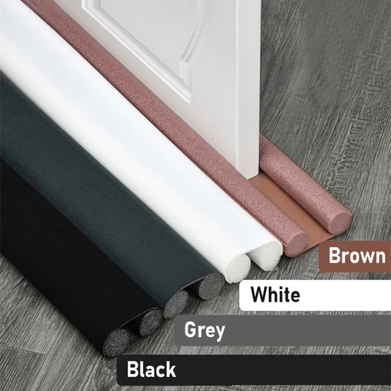 

Draught Excluder Stopper Door Bottom Guard Weatherstrip Wind Dust Blocker Protector 95*10cm Doorstop Dust-proof Blocker Sealer