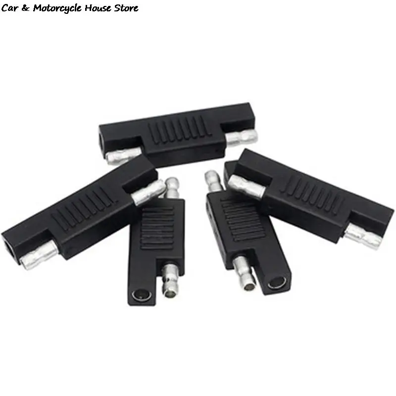 12/24V Solar SAE Polarity Reverse Adapter Connectors For Quick Disconnect Extension Cable Solar Panel Battery Power Charger