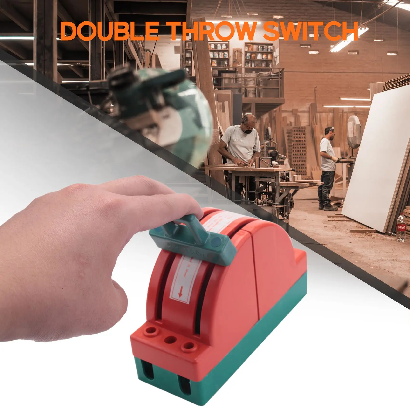 

100A Two Pole Disconnect Double Throw Switch for Circuit Breaker Backup Generator