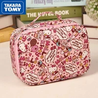 takara tomy new cosmetic bag cartoon hello kitty washing bag portable travel storage bag multifunctional organizing bag