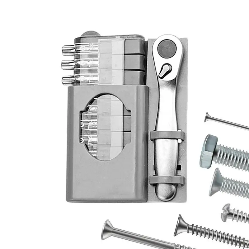 

Multi-Bits Ratchet Screwdrivers Disassemble Nut Screw Driver For Furniture Repair Cell Phone Computer Home Appliances Repair