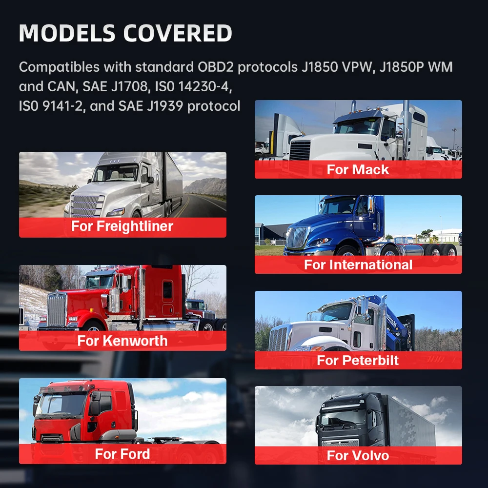 Диагностический сканер Ancel HD3100 Pro для тяжелых грузовиков OBD2 DPF инструмент