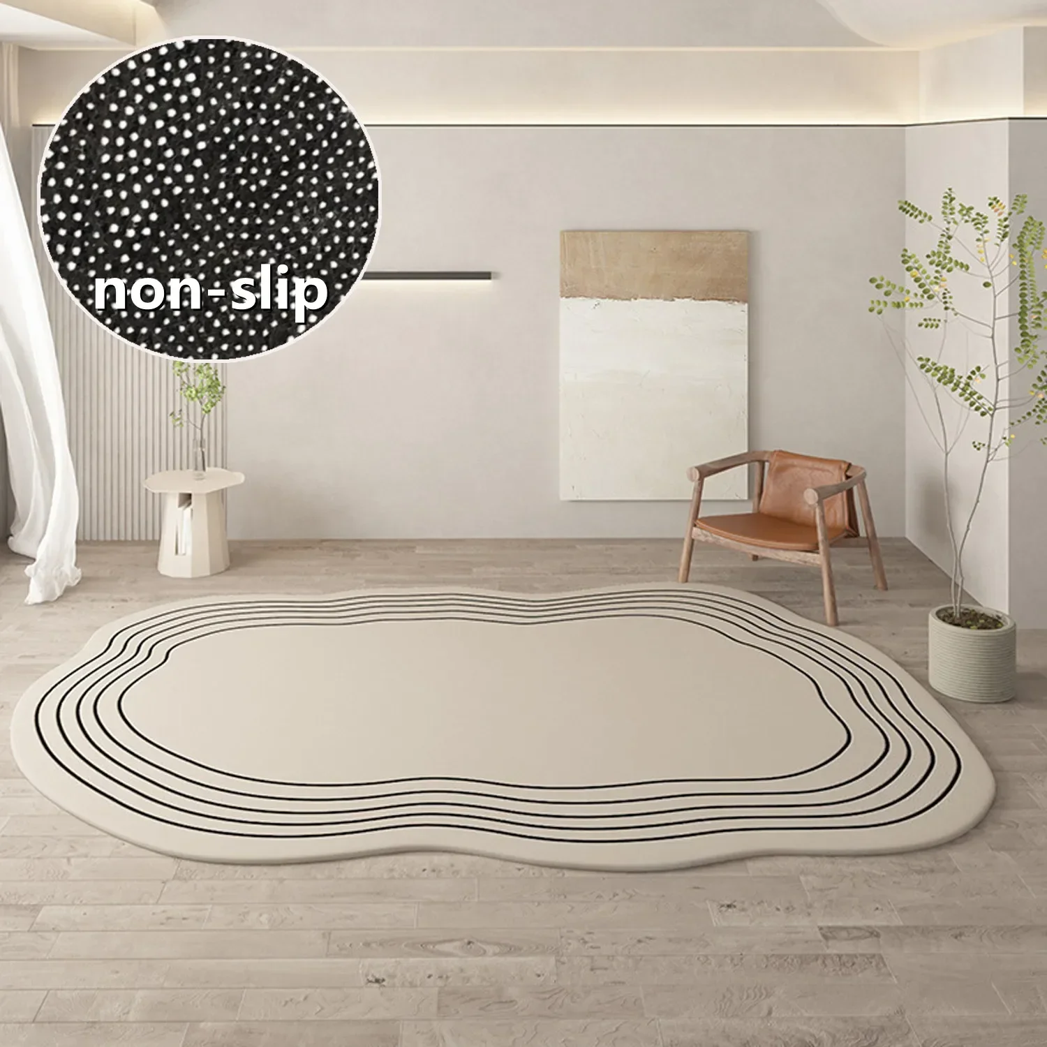 Светильник роскошный имитационный кашемировый ковер INS мягкие пушистые