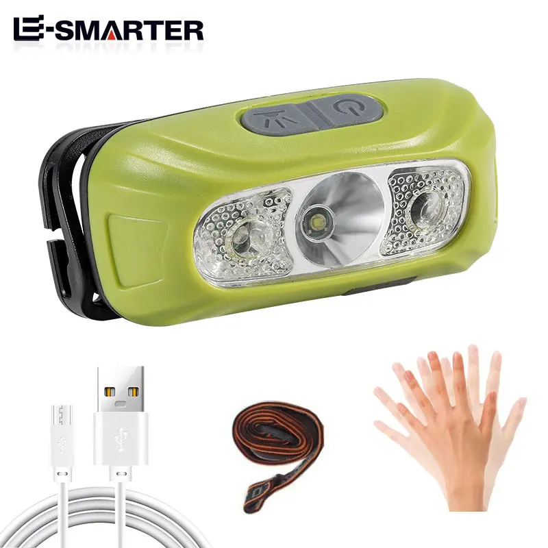 

Индукционный налобный фонарь E－SMARTER