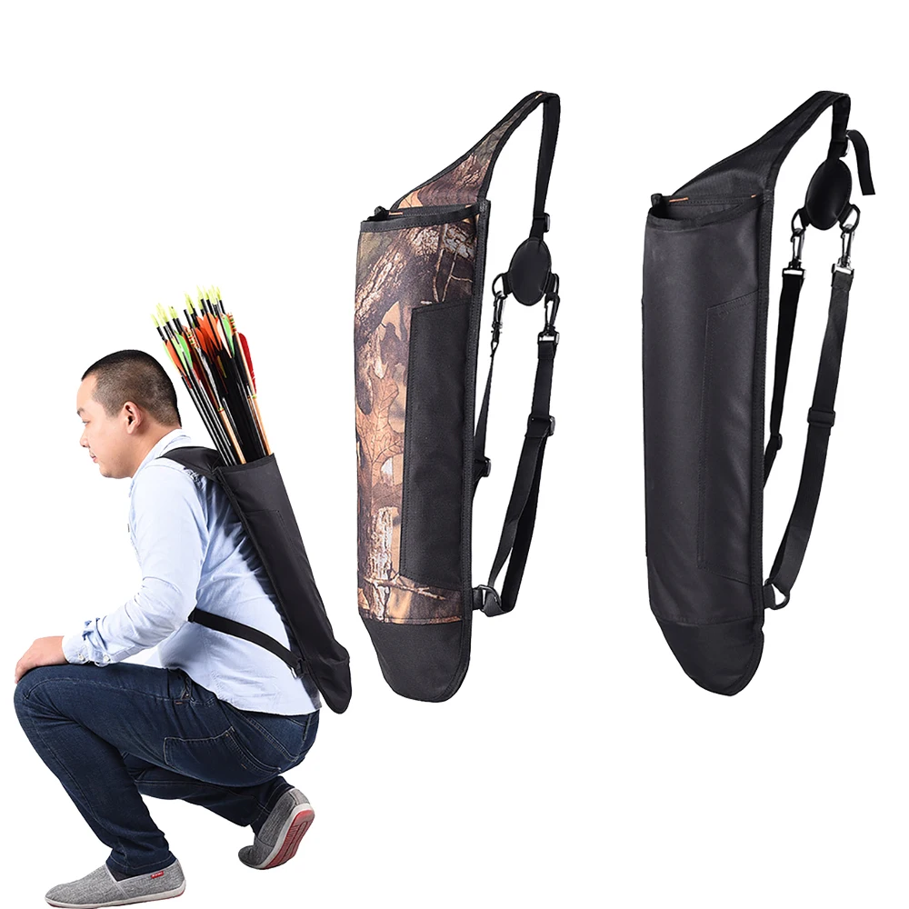 High Capacity Arrow Backpack Holder Bag Archery Quiver