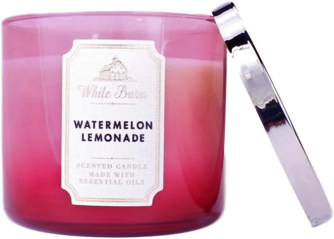 

and Body Works Watermelon Lemonade 3 Wick Candle 2019 Electronic candle свечи интерьерные Wild one candle Bedroo