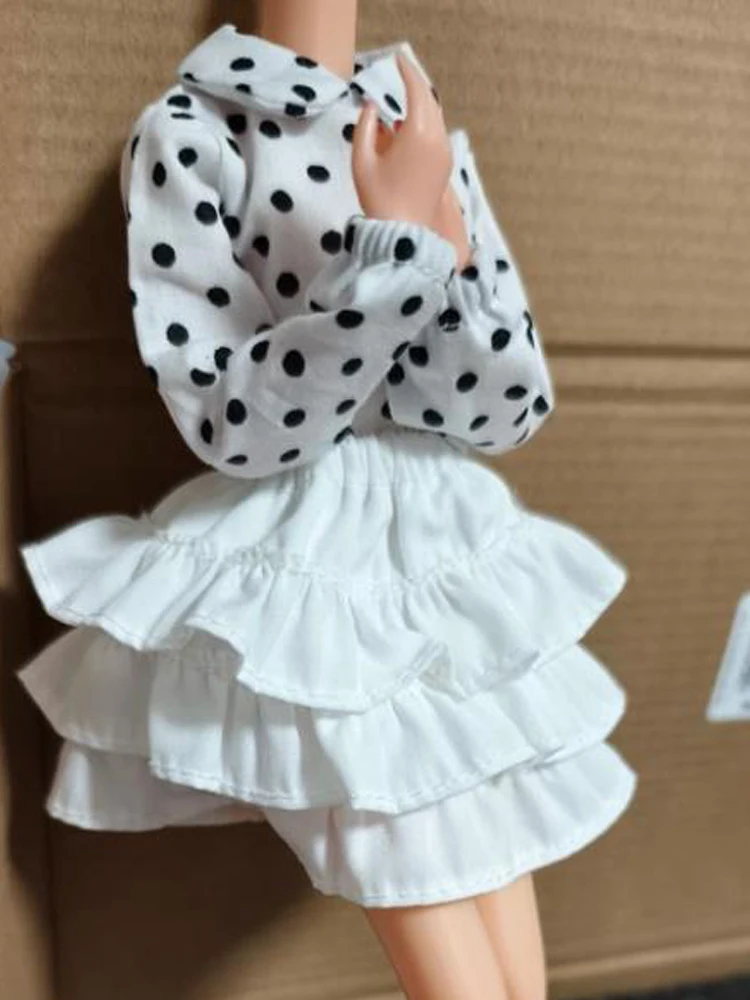 D05-P220 детская игрушка 1/6 Блит ob24 ob27 azone19 шарнирная кукла BJD одежда черная рубашка в