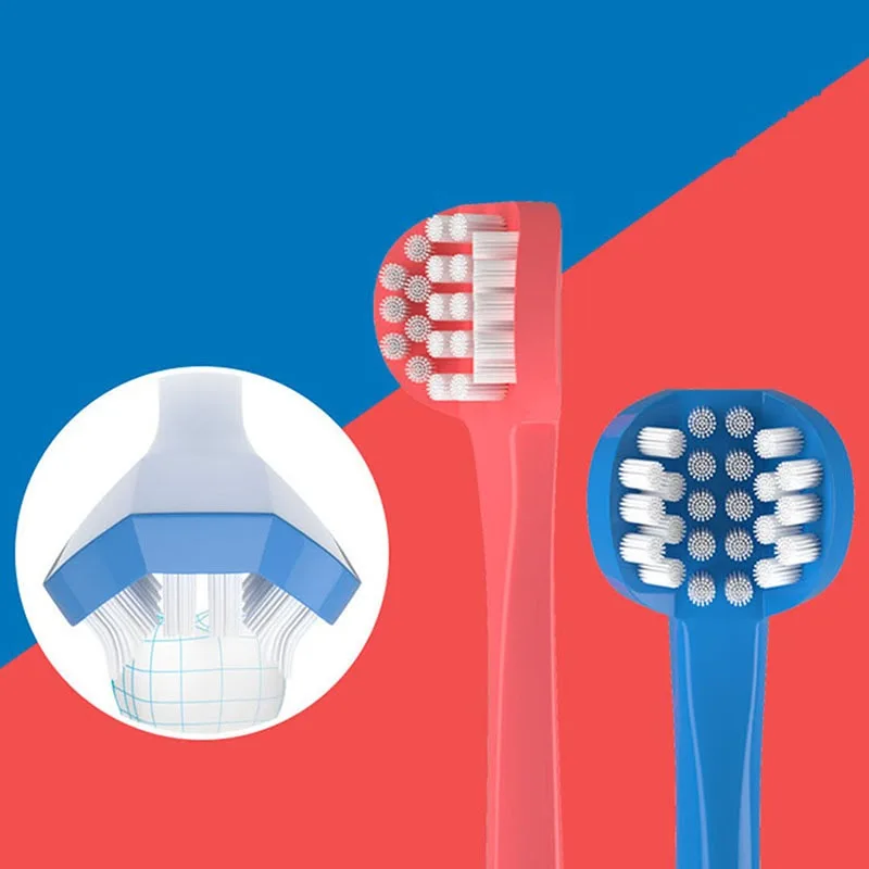 

Children's Training Toothbrush Baby Dental Oral Care Trilateral Safety Brush Oral Hygiene Care Product kinderen tandenborstel