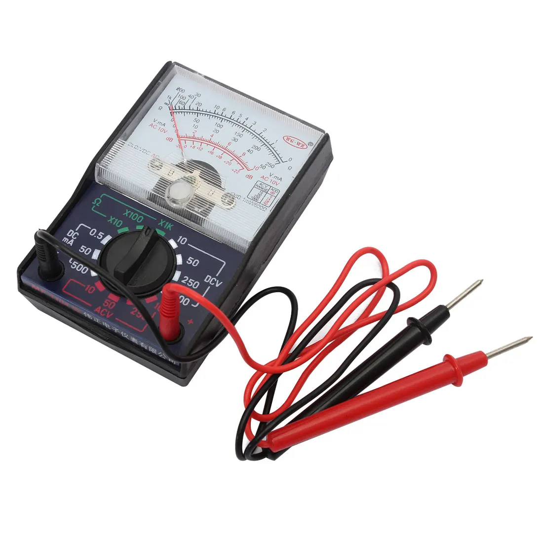 

Analog Multimeter Electric AC/DC Current OHM Decibels Voltage Voltmeter Ammeter with Test Leads, Analog Pointer Multimeters Test