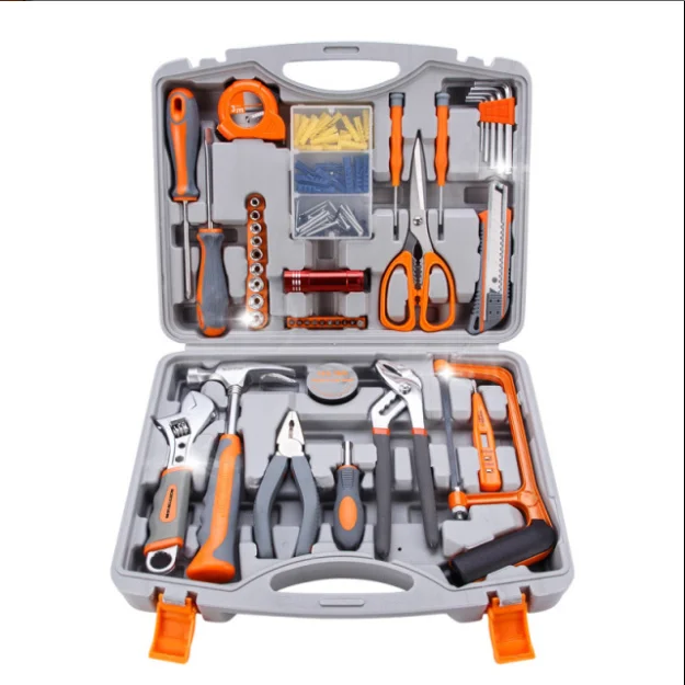 

Hardware Tool Set Combination Set Household Manual Woodworking Tool Box Power Tools Gift Repair Wholesale