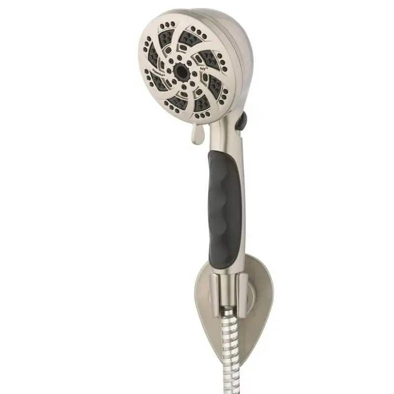 

RV Brushed Nickel Handheld Shower Head Ducha Camping shower Showerhead Duchas inteligentes para baño Ducha para baños Shower w