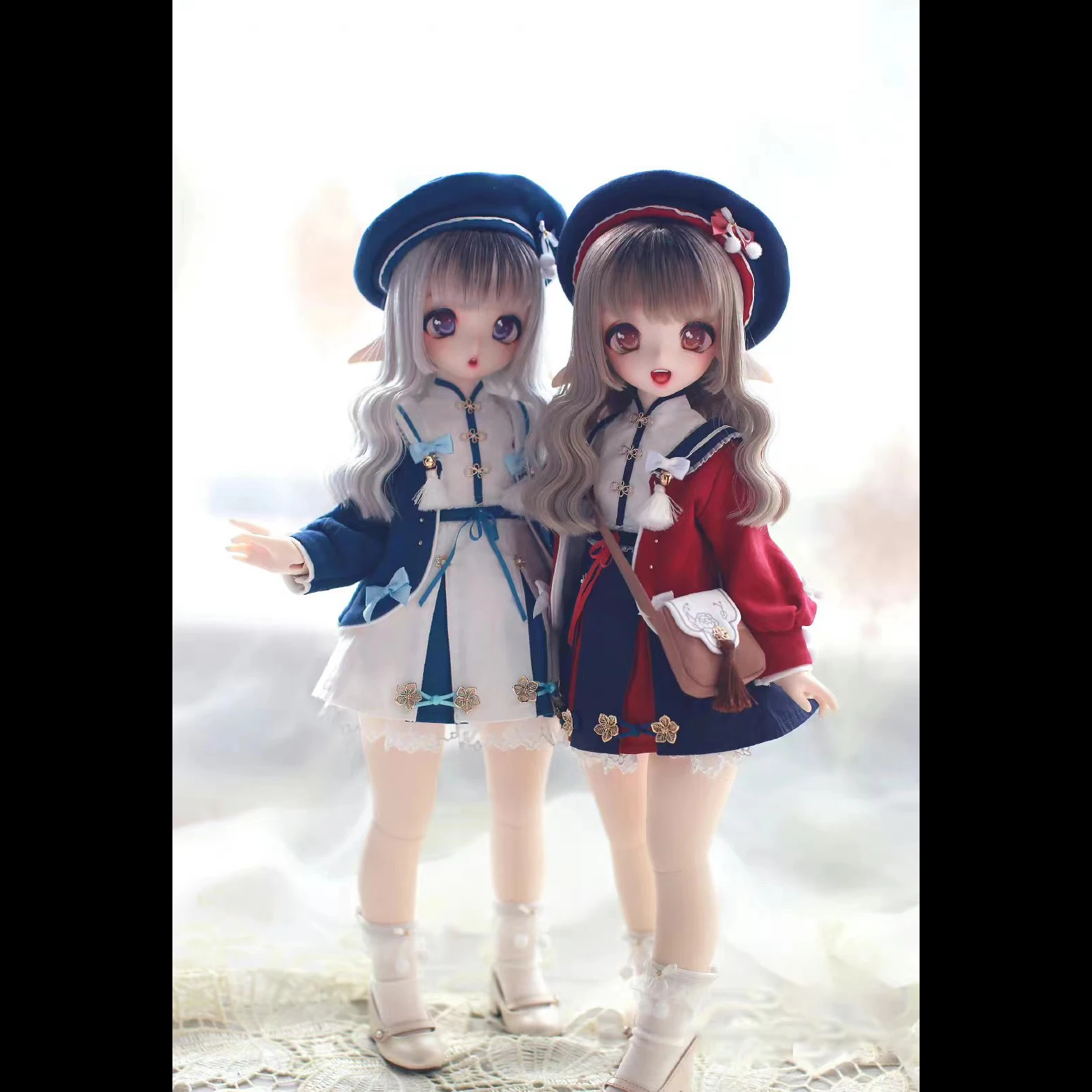 

New 1/4 BJD Doll Resin Material Fairy Girl Doll DIY Lovely Girl Doll No Makeup Doll Toys Girl Gift