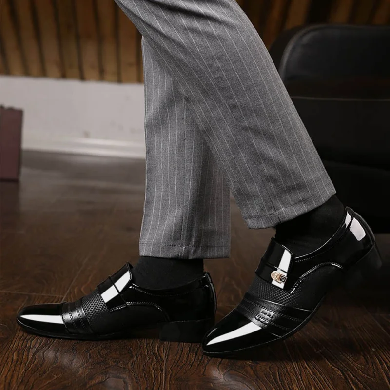 Men's Loafer Shoesformal  Luxury Evening Dresses  Official  Wedding   Brand Formal  Classic 