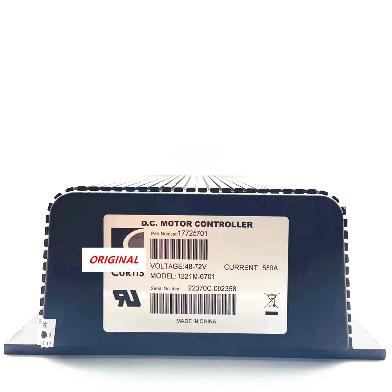 Оригинальный Curtis 1221 Series 1221M-6701 48-72V 550A 48V 60V 72V 80V DC контроллер двигателя для