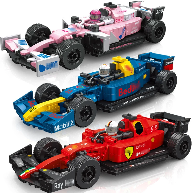

Модель гоночного автомобиля скоростные чемпионы F1, строительные блоки Формула 1, суперкар, набор деталей для скоростного спортивного автомобиля, подарки на день рождения для детей
