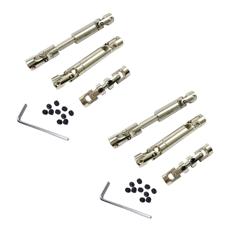 

6X Metal CVD Universal Drive Shaft for MN86K MN86KS MN86 MN86S MN G500 1/12 RC Car Upgrade Parts Spare Accessories