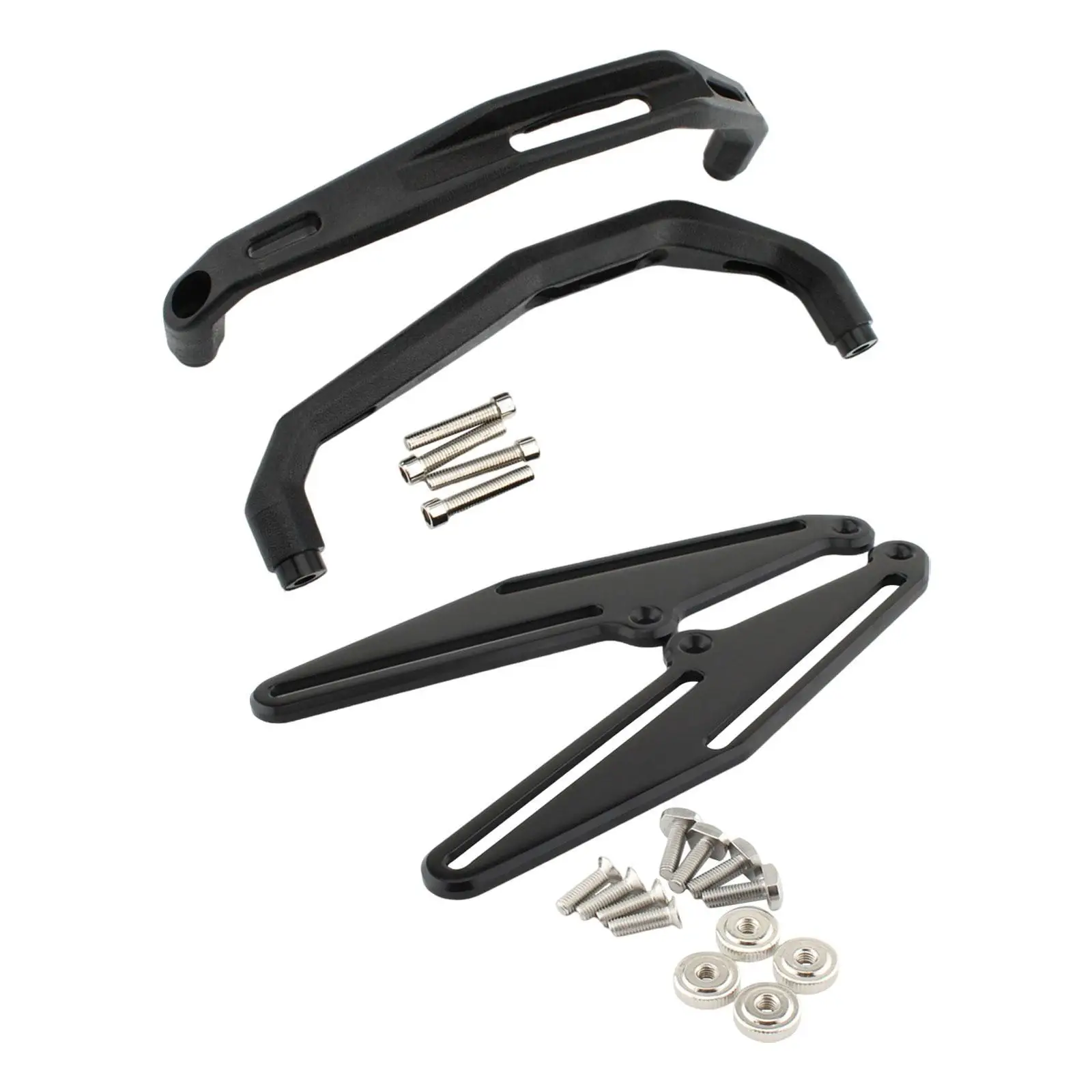 Windshield Bracket Adjuster with Grab Bar Maintenance Part Easy Installation Rear Seat Armrest Handle for Yamaha Tenere 700