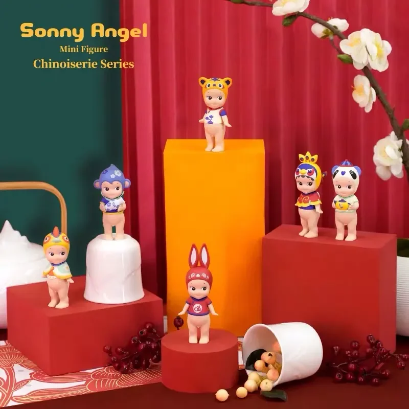 

Sonny Angel The Chinoiserie Series Blind Box Anime Figure Kawaii Cute Hippers Cartoon Surprise Mystery Guess Bag Box Toys Gifts