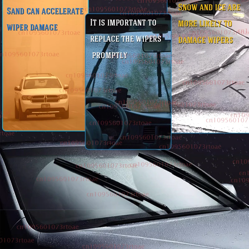 Фото Для Opel Mokka 2012-2020, для Buick Encore, мягкий резиновый ветровой щиток ‌ Высокопроизводительный стеклоочиститель ‌   26