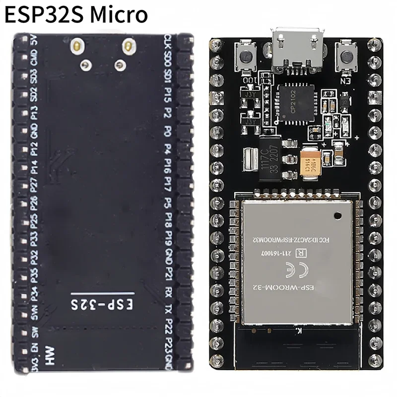 Макетная плата ESP32 с поддержкой Wi-Fi и Bluetooth сверхнизкое энергопотребление два