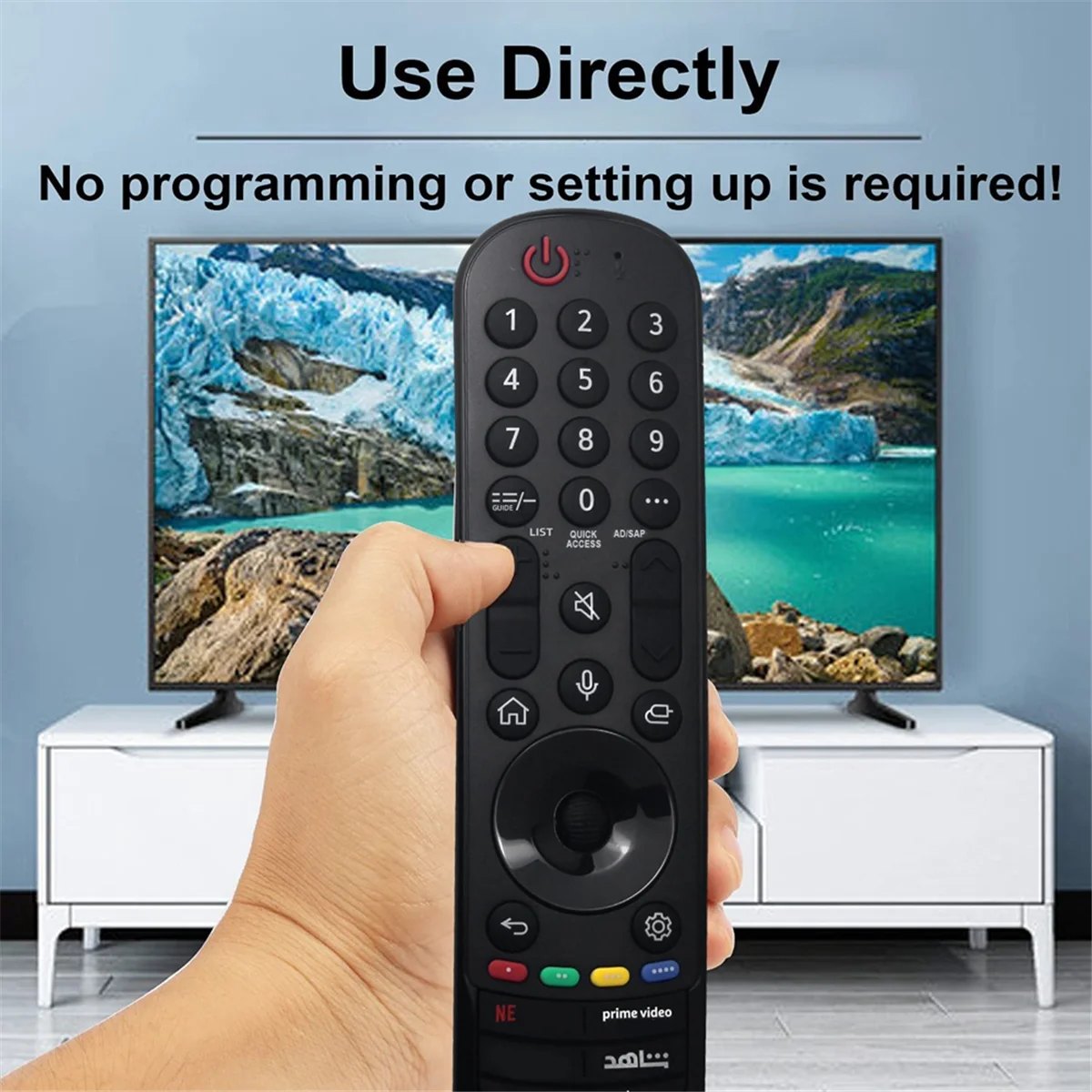 Замените MR23GA AKB 76043107 Голосовой пульт дистанционного управления для Smart TV OLED QNED B3 C3