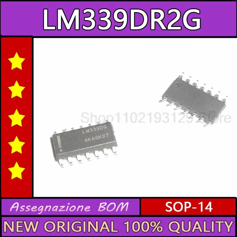 

10 шт./лот Lm339dg пластырь sop-14 новый оригинальный импортный lm339dr2g