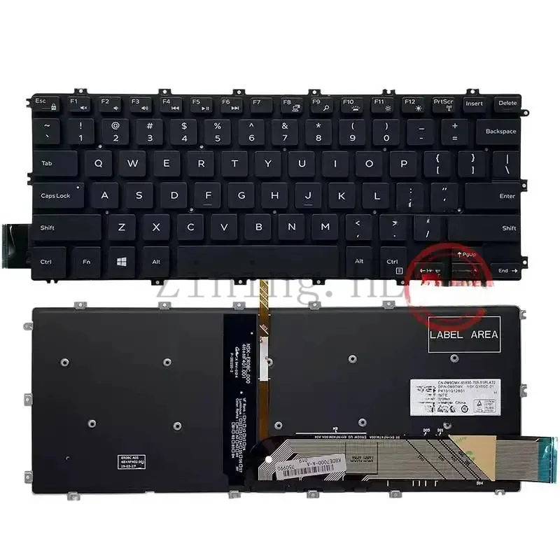 Клавиатура P91G для DELL Latitude 3400 3310 3390 13-7386 7586 P92G (art.: 3920dc2ff413a) - 3920dc2ff413a