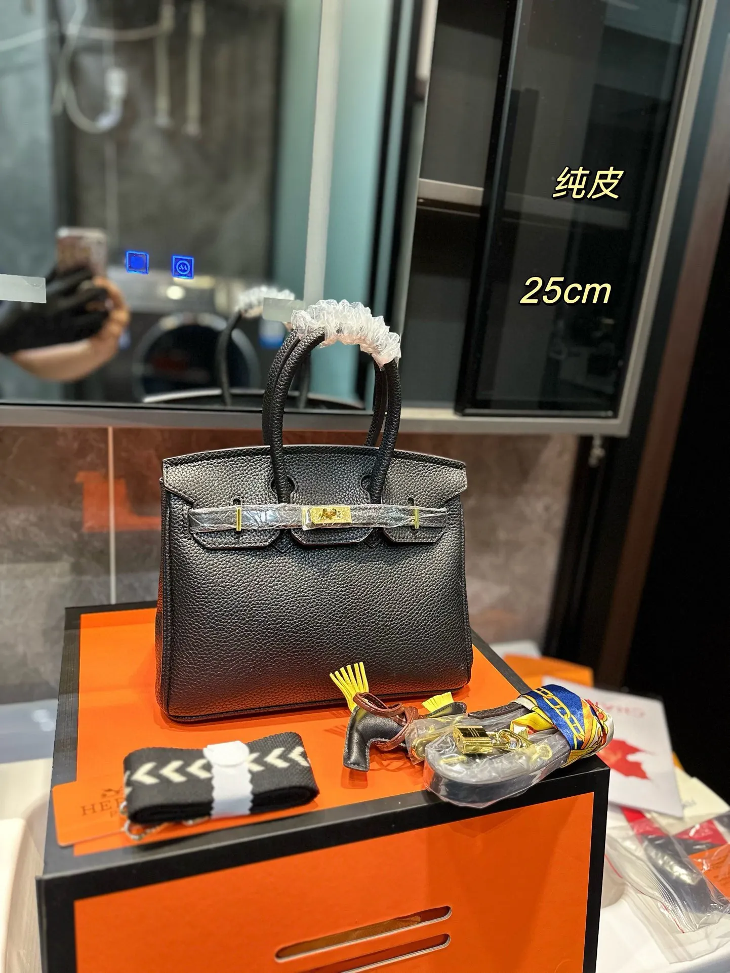 Сумки на плечо Hermes Женская новая сумка высокое качество через Кожаная мода