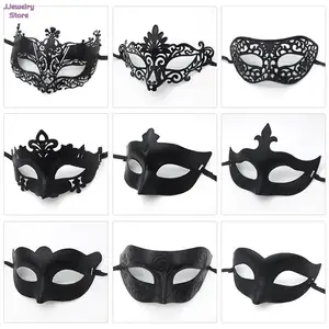 Imported 1 Piece Masquerade Tiara Halloween Sexy Eye Mask for Women Men Fancy Dress Carnival Dress Costume Pa
