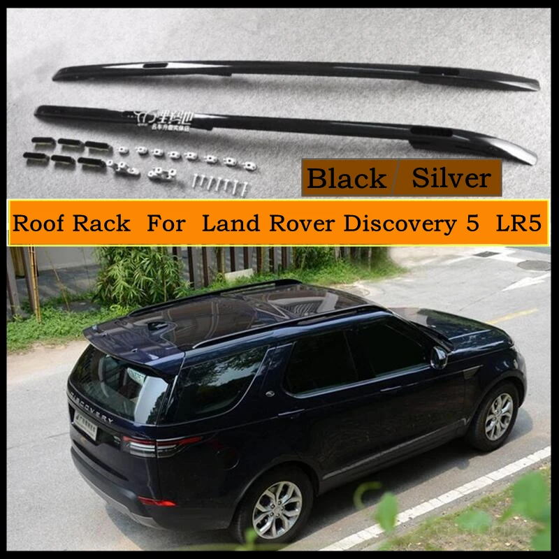 

Roof Rack For Land Rover Discovery 5 LR5 2017-2023 High Quality Aluminum Alloy Rails Bar Luggage Carrier Top Racks Rail Boxes