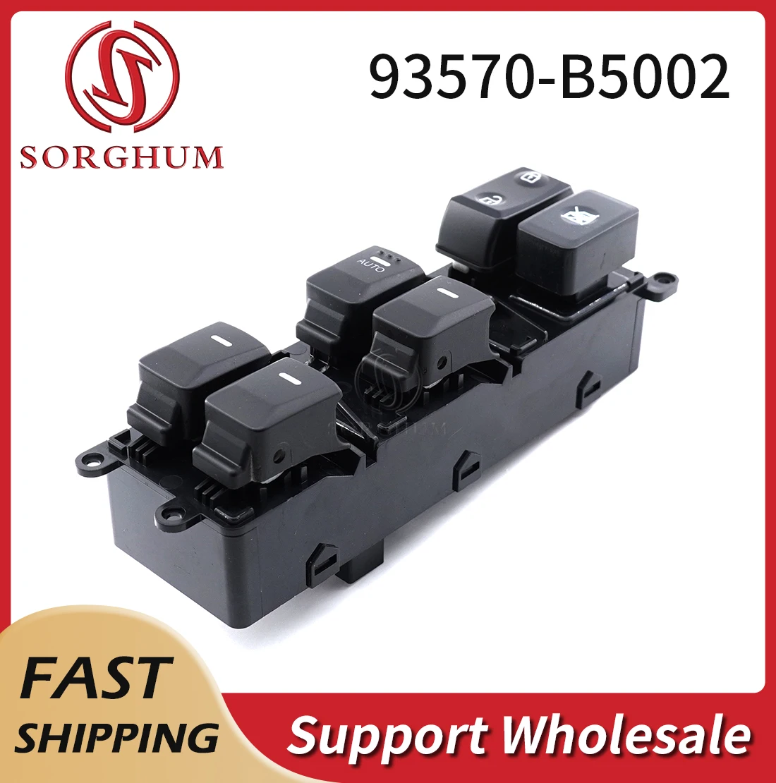 

Sorghum 93570-B5002 Electric Master Button Window Control Switch For Hyundai For Kia K3 FORTE 2014-2018 93570-B5200 93571-A7100